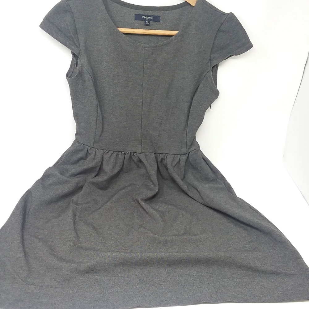 Women's Madewell Gray Short Sleeve Dress Size XS